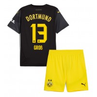 Maglie da calcio Borussia Dortmund Pascal Gross #13 Seconda Maglia Bambino 2024-25 Manica Corta (+ Pantaloni corti)